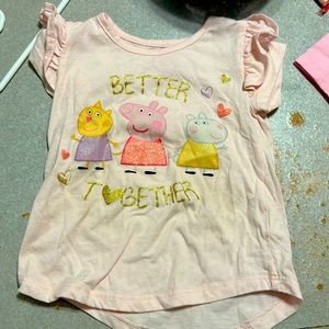 Peppa Pig size 2T T-shirt